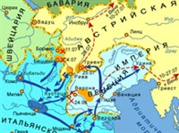 АВСТРО-ИТАЛЬЯНСКАЯ ВОЙНА 1866 года (карта)