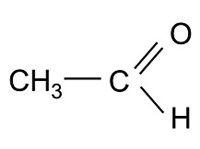 АЦЕТАЛЬДЕГИД (структура)