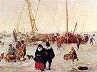 Аверкамп Хендрик (Зимний пейзаж)