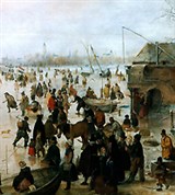 Аверкамп Хендрик (Катание на льду у пивоварни)