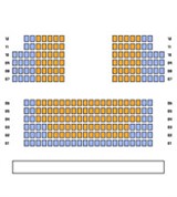 Аврора. Схема зала 2