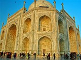 Агра (Тадж-Махал, боковой фасад)
