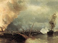 Айвазовский Иван Константинович (Морское сражение при Выборге 29 июня 1790 года)