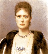 Александра Федоровна (портрет работы Соколова)