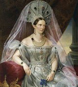 Александра Федоровна (портрет работы Ф. Крюгера)