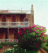 Алупка (Воронцовский дворец, вид на крыло здания с юга)