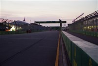 Альберт Парк (вид на трассу)