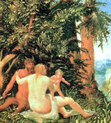 Альтдорфер Альбрехт (Пейзаж с семейством сатира)