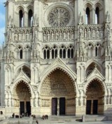 Амьен (Нотр-Дам, центральный фасад)