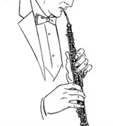 Английский рожок (рисунок)