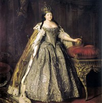 Анна Ивановна (портрет работы Каравака)