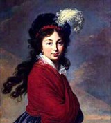 Анна Федоровна (портрет работы Э. Виже-Лебрен)