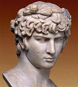 Антиной (в венке)