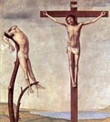 Антонелло ДА Мессина (Распятие, Мария и Иоанн)