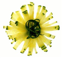 Астры из кабачка (цуккини)