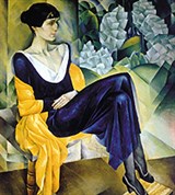 Ахматова Анна Андреевна (портрет работы Н.И. Альтмана)