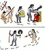 Ацтеки (страница рукописи)