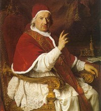 БЕНЕДИКТ XIV (портрет работы Сюблейраса)