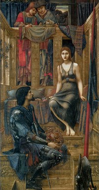 БЕРН-ДЖОНС Эдуард (Король Кофетуа и нищенка)