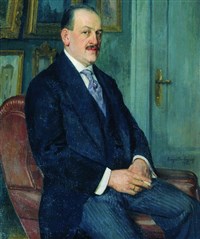 БОГДАНОВ-БЕЛЬСКИЙ Николай Петрович (автопортрет)