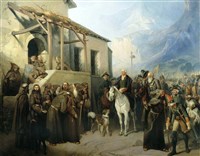 БОДЕ-ШАРЛЕМАНЬ Адольф Иосифович (Суворов на вершине Сен-Готарда)