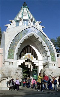 БУДАПЕШТСКИЙ ЗООПАРК (главный вход)