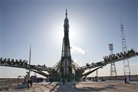 Байконур. Запуск космического корабля «Союз ТМА-18». 2010 год