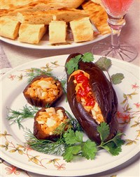 Баклажаны маринованные фаршированные