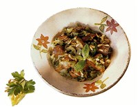 Баранина в зеленом соусе