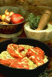 Баранина по-деревенски