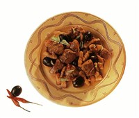 Баранина с маслинами