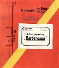 Барбаросса (обложка плана)