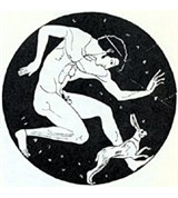 Бег (юноша с зайцем) [спорт]