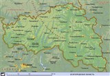 Белгородская область (географическая карта)