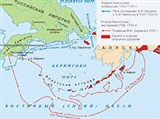 Беринг Витус Ионассен (камчатские экспедиции, карта)