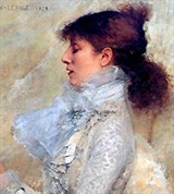 Бернар Сара (портрет работы Ж. Бастьен-Лепажа)