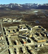 Билибино (вид с борта самолета)