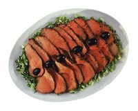 Бифштексы барбекю с ромом