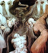 Блейк Уильям (Побиение Ахана камнями)