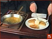 Блинчики фламбэ «Креп-сюзет»