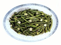 Бобы жареные в стручках