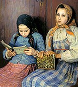 Богданов-Бельский Николай Петрович (Ученицы)