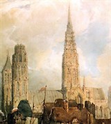 Бонингтон Ричард (Вид Руана со стороны набережной)