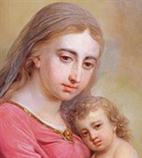 Боровиковский Владимир Лукич (Богоматерь с младенцем)