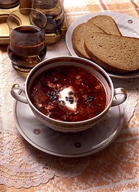 Борщ по-домашнему