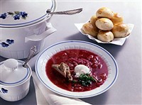 Борщ с картофелем