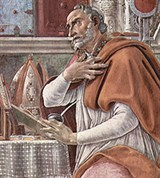 Боттичелли Сандро (Августин Блаженный в молитвенном созерцании)