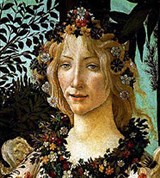 Боттичелли Сандро (Весна, голова)