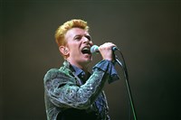 Боуи Дэвид (с микрофоном)