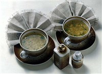 Бульон с мучными клецками